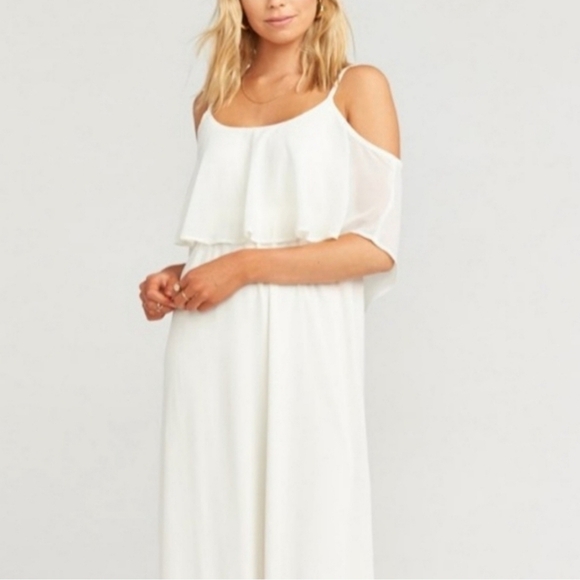 Show Me Your MuMu Dresses & Skirts - Show Me Your Mumu Caitlin Ruffle Maxi Dress